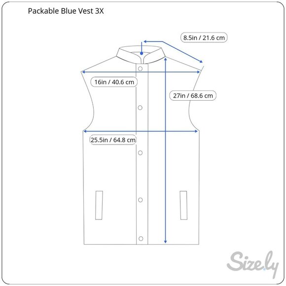 XERSION Womens Size 3X Packable Blue Green Puffer Vest Pockets Full Zip - Picture 2 of 11